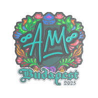 Sticker | AW (Embroidered) | Budapest 2025