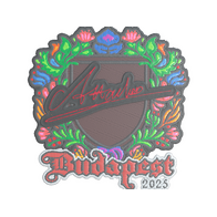 Sticker | Attacker (Embroidered) | Budapest 2025