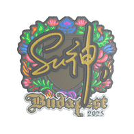 Sticker | C4LLM3SU3 (Embroidered) | Budapest 2025