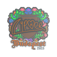 Sticker | Cypher (Embroidered) | Budapest 2025