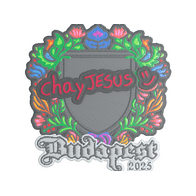 Sticker | chayJESUS (Embroidered) | Budapest 2025