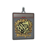 Sticker Slab | chelo (Gold) | Budapest 2025