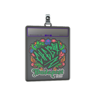 Sticker Slab | chelo (Embroidered) | Budapest 2025