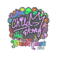 Sticker | ChildKing (Holo) | Budapest 2025