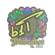 Sticker | b1t (Embroidered) | Budapest 2025