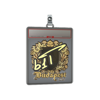 Sticker Slab | b1t (Gold) | Budapest 2025