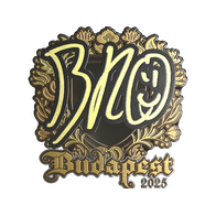 Sticker | br0 (Gold) | Budapest 2025