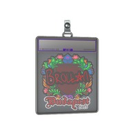 Sticker Slab | Brollan (Embroidered) | Budapest 2025
