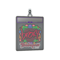 Sticker Slab | broky (Embroidered) | Budapest 2025