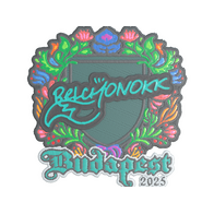 Sticker | BELCHONOKK (Embroidered) | Budapest 2025