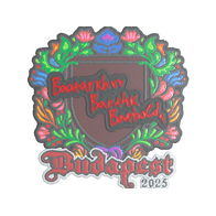 Sticker | Bart4k (Embroidered) | Budapest 2025