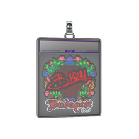 Sticker Slab | bodyy (Embroidered) | Budapest 2025