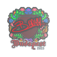 Sticker | bodyy (Embroidered) | Budapest 2025
