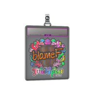 Sticker Slab | blameF (Holo) | Budapest 2025