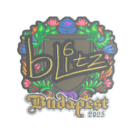 Sticker | bLitz (Embroidered) | Budapest 2025