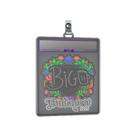 Sticker Slab | biguzera (Embroidered) | Budapest 2025