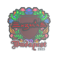 Sticker | Ex3rcice (Embroidered) | Budapest 2025