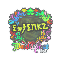 Sticker | ewjerkz (Holo) | Budapest 2025