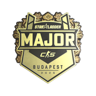 Sticker | StarLadder (Gold) | Budapest 2025