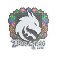 Sticker | Team Spirit (Embroidered) | Budapest 2025