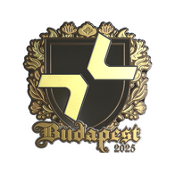 Sticker | PARIVISION (Gold) | Budapest 2025