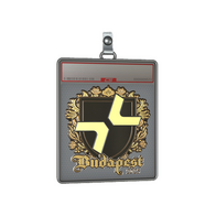 Sticker Slab | PARIVISION (Gold) | Budapest 2025