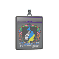 Sticker Slab | Passion UA (Embroidered) | Budapest 2025
