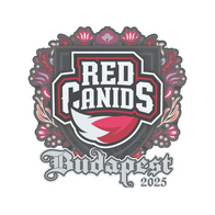 Sticker | RED Canids | Budapest 2025