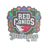 Sticker | RED Canids (Embroidered) | Budapest 2025