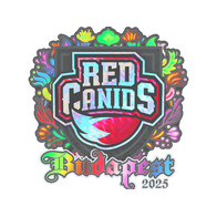 Sticker | RED Canids (Holo) | Budapest 2025