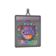 Sticker Slab | RED Canids (Holo) | Budapest 2025