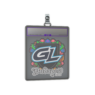 Sticker Slab | GamerLegion (Embroidered) | Budapest 2025