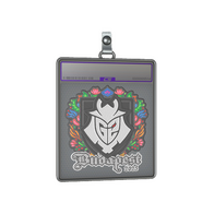 Sticker Slab | G2 esports (Embroidered) | Budapest 2025