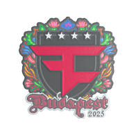 Sticker | FaZe Clan (Embroidered) | Budapest 2025
