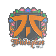 Sticker | fnatic (Embroidered) | Budapest 2025