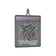 Sticker Slab | Fluxo (Embroidered) | Budapest 2025