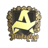 Sticker | Aurora (Gold) | Budapest 2025