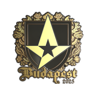 Sticker | Astralis (Gold) | Budapest 2025