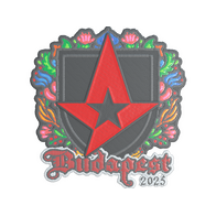 Sticker | Astralis (Embroidered) | Budapest 2025