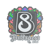 Sticker | B8 (Embroidered) | Budapest 2025