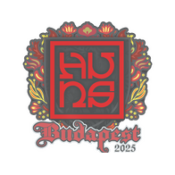 Sticker | The Huns | Budapest 2025