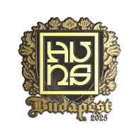 Sticker | The Huns (Gold) | Budapest 2025