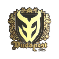 Sticker | 3DMAX (Gold) | Budapest 2025