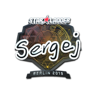 Sticker | sergej (Foil) | Berlin 2019