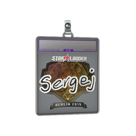 Sticker Slab | sergej (Foil) | Berlin 2019