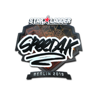 Sticker | speed4k (Foil) | Berlin 2019