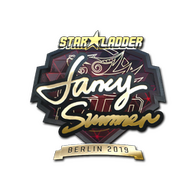 Sticker | Summer (Gold) | Berlin 2019