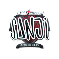 Sticker | SANJI (Foil) | Berlin 2019