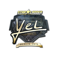 Sticker | yel (Gold) | Berlin 2019