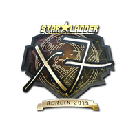 Sticker | xseveN (Gold) | Berlin 2019